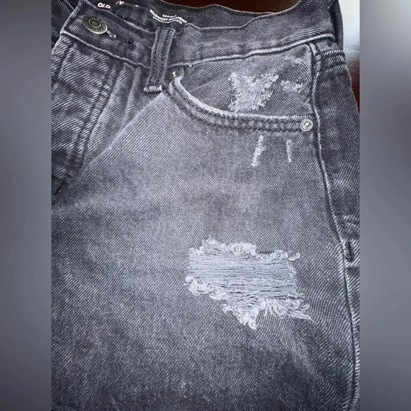 Old Navy black washed high rise jeans - Picture 6 of 8